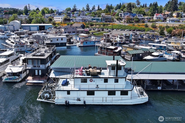 2401 N Northlake Way Unit B13, Seattle, WA 98103 - bird's eye view of a large body of water