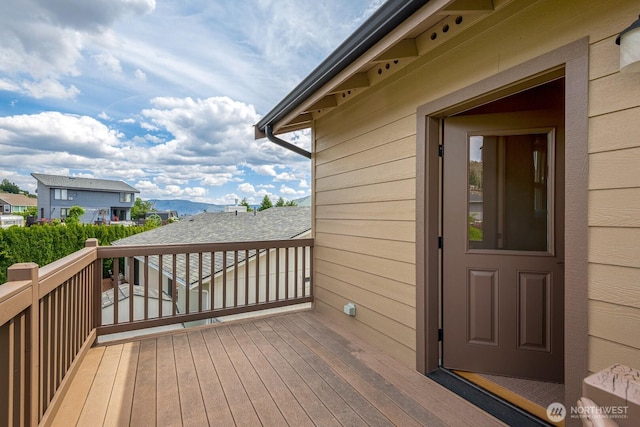 205 Butte Rd, Chelan, WA 98816 - view of wooden deck