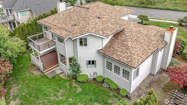 5318 Galleon Dr NE, Tacoma, WA 98422 - aerial view of property and surrounding area