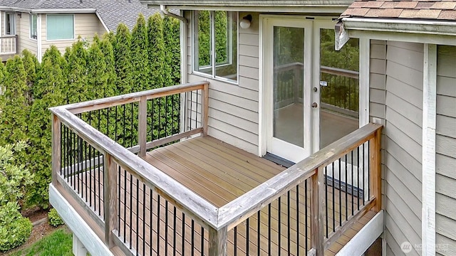 5318 Galleon Dr NE, Tacoma, WA 98422 - view of wooden terrace