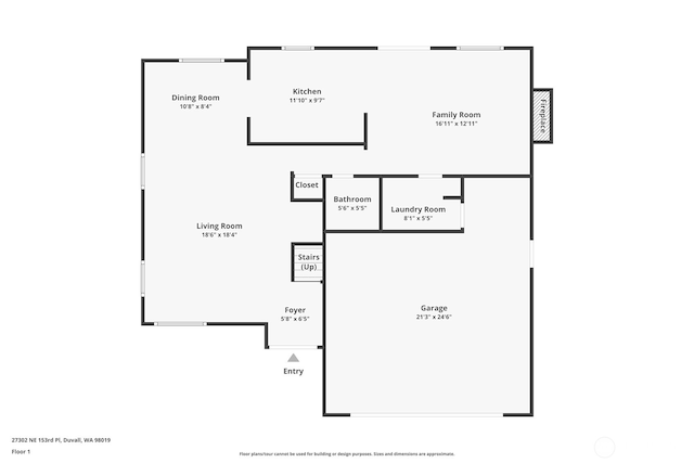 27302 NE 153rd Pl, Duvall, WA 98019 - floor plan / room layout