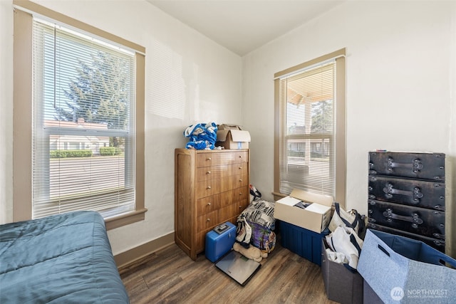 403 1st Ave S, Kent, WA 98032 - bedroom featuring wood finished floors and baseboards