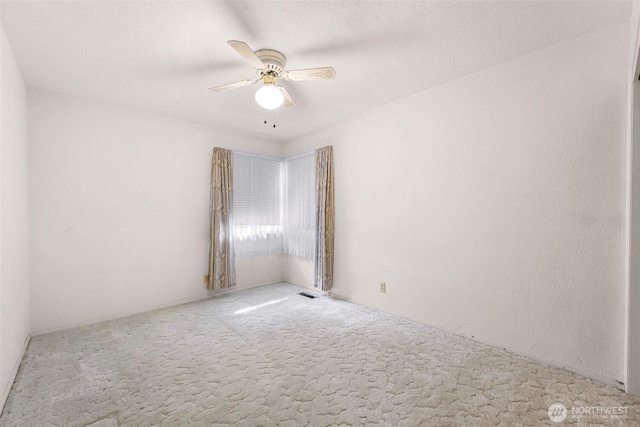 420 E Connecticut St, Bellingham, WA 98225 - carpeted spare room featuring a ceiling fan
