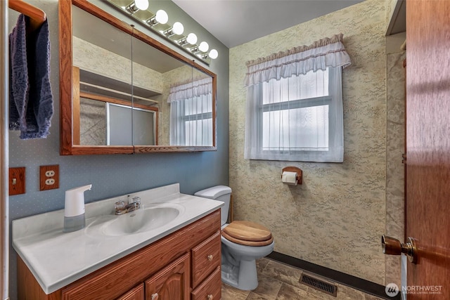 420 E Connecticut St, Bellingham, WA 98225 - bathroom featuring vanity and toilet