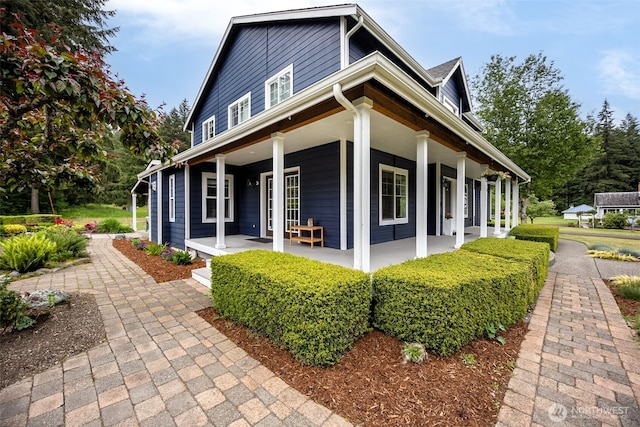 675 Bowker St SE, Lacey, WA 98503 - view of property exterior featuring a porch