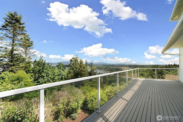1048 Cassius Ct, Camano Island, WA 98282 - view of wooden deck