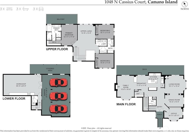 1048 Cassius Ct, Camano Island, WA 98282 - home floor plan