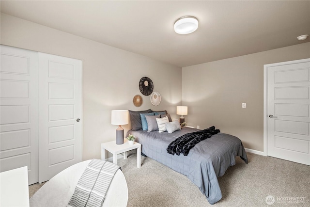 25701 204th Pl SE, Covington, WA 98042 - bedroom with carpet flooring, baseboards, and a closet
