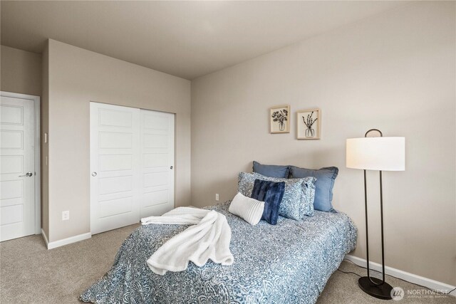 25701 204th Pl SE, Covington, WA 98042 - carpeted bedroom with baseboards and a closet