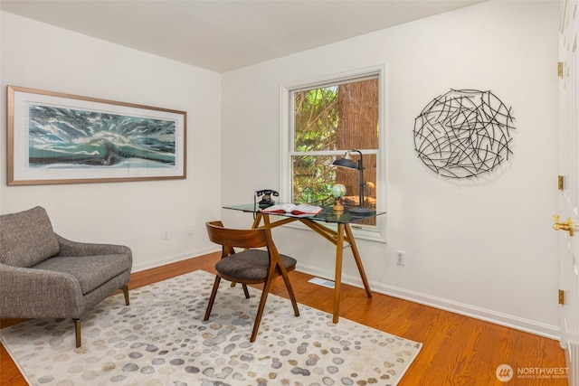 16822 SE 26th St, Bellevue, WA 98008 - office space featuring wood finished floors and baseboards