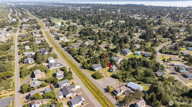 568 Cowlitz Ct SW, Ocean Shores, WA 98569 - aerial overview of property's location featuring nearby suburban area