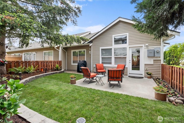 1317 60th St SE Unit A, Auburn, WA 98092 - back of house featuring a patio