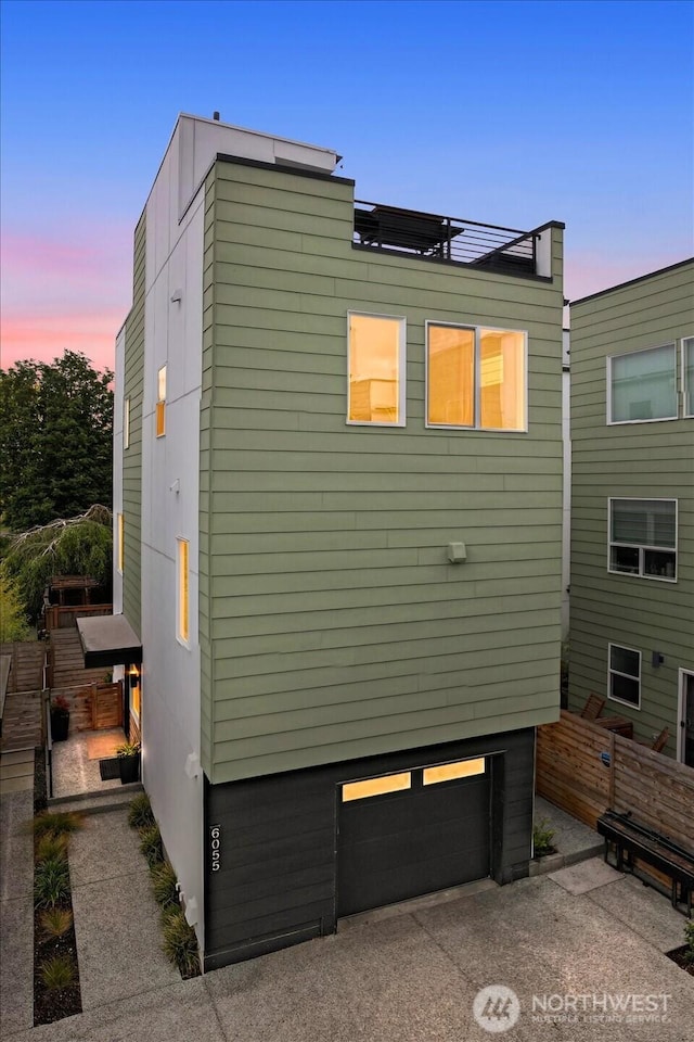 6055 7th Ave NW, Seattle, WA 98107 - view of property exterior featuring an attached garage