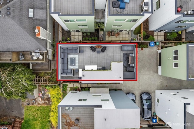 6055 7th Ave NW, Seattle, WA 98107 - view of property location with property boundaries highlighted