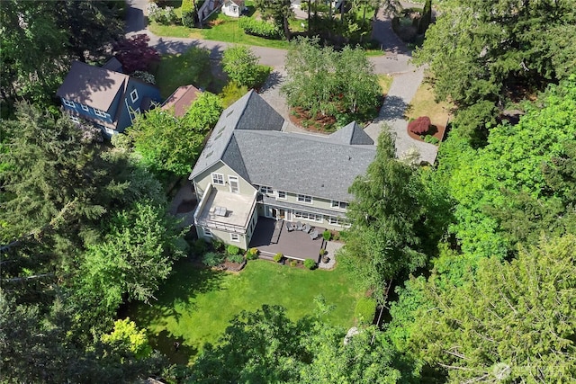 301 Weaver Rd NW, Bainbridge Island, WA 98110 - aerial view of property and surrounding area