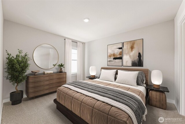 10532 135th Ave NE Unit 32, Kirkland, WA 98033 - bedroom featuring carpet and baseboards