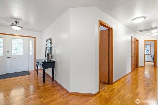 4239 Northridge Way, Bellingham, WA 98226 - foyer with light wood-style floors and baseboards