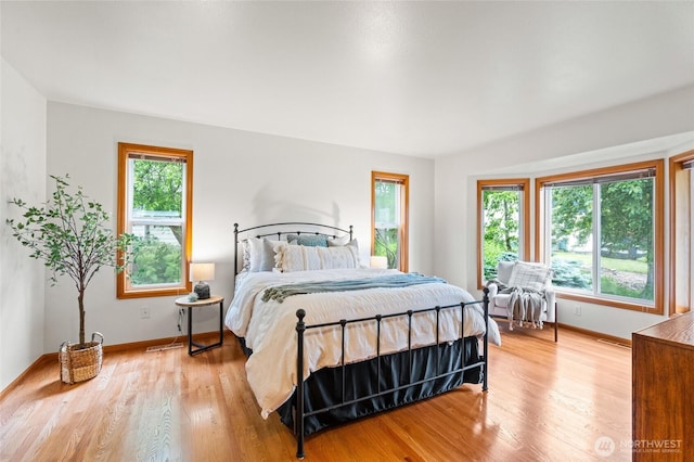 4239 Northridge Way, Bellingham, WA 98226 - bedroom featuring baseboards and light wood-style floors