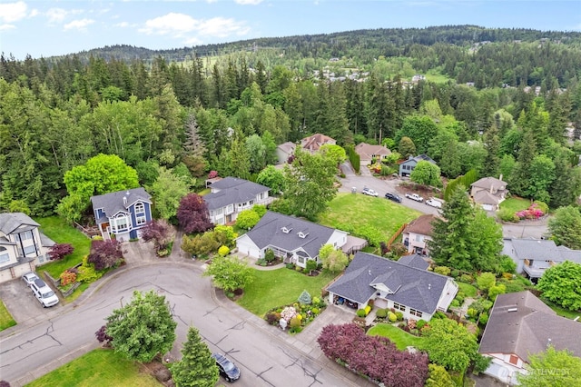 4239 Northridge Way, Bellingham, WA 98226 - aerial perspective of suburban area with a forest