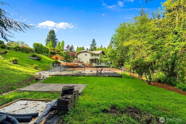 434 N 8th St, Montesano, WA 98563 - view of yard featuring a patio area