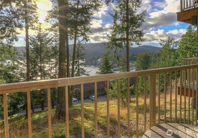 1917 Rosario Rd Unit 2104, Orcas Island, WA 98245 - water view with a mountain backdrop