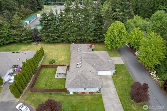 14126 95th Ave NW, Gig Harbor, WA 98329 - view from above of property