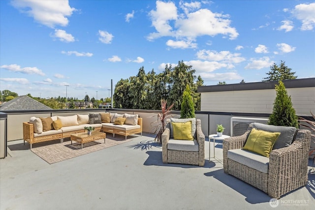 8838 Interlake Ave N, Seattle, WA 98103 - view of patio / terrace with an outdoor hangout area