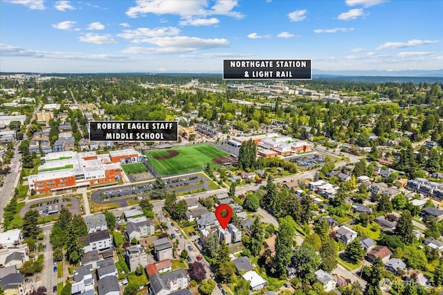 8838 Interlake Ave N, Seattle, WA 98103 - drone / aerial view