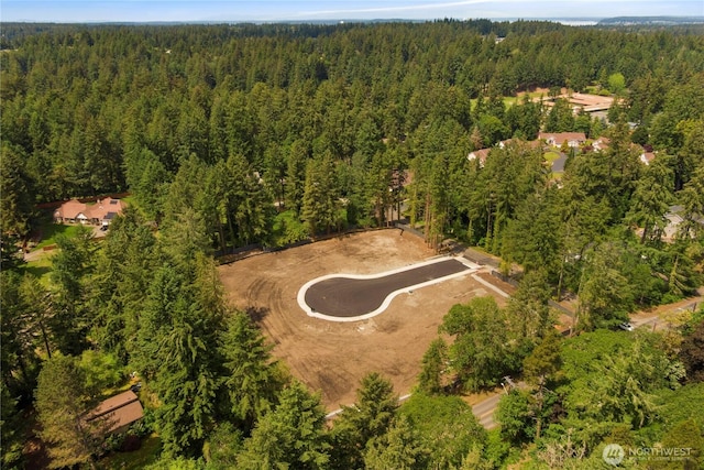 11210 79th Avenue Ct SW, Lakewood, WA 98498 - aerial view of property's location with a heavily wooded area