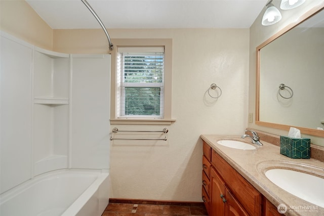 181 N 2nd St, Morton, WA 98356 - full bath featuring tub / shower combination and double vanity