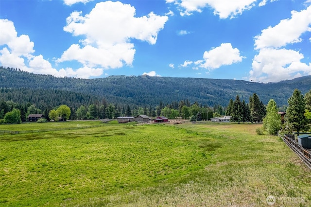 7938 E Leavenworth Rd, Leavenworth, WA 98826 - mountain view with a heavily wooded area and rural landscape