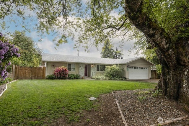 2040 Spruce, Woodland, WA 98674 - ranch-style house with an attached garage and driveway