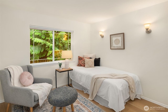 3816 NE 110th St, Seattle, WA 98125 - bedroom with wood finished floors and baseboards