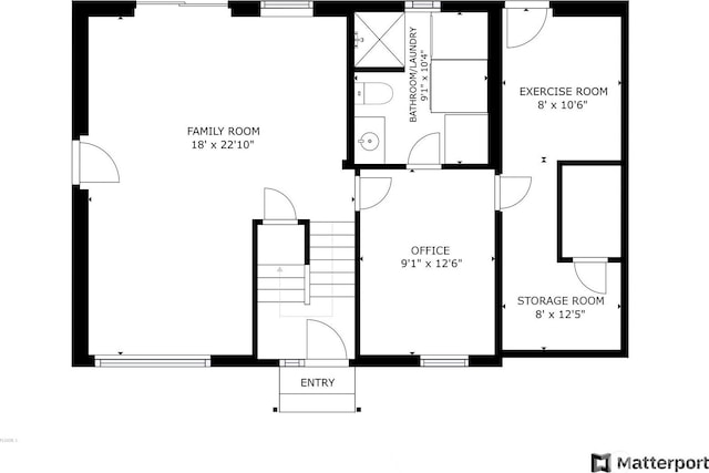 3816 NE 110th St, Seattle, WA 98125 - view of property floor plan