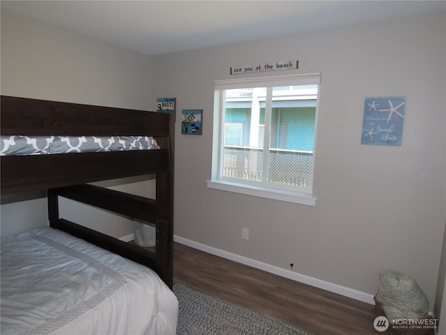 417 Riviera St SW, Ocean Shores, WA 98569 - bedroom featuring wood finished floors and baseboards