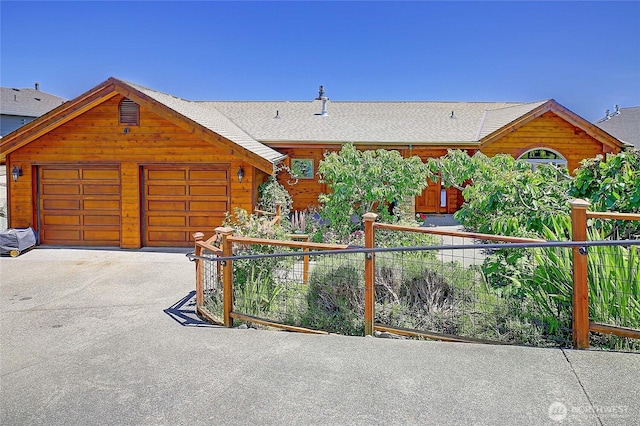 1051 Lightning Way, Camano Island, WA 98282 - view of front of house with driveway and roof with shingles