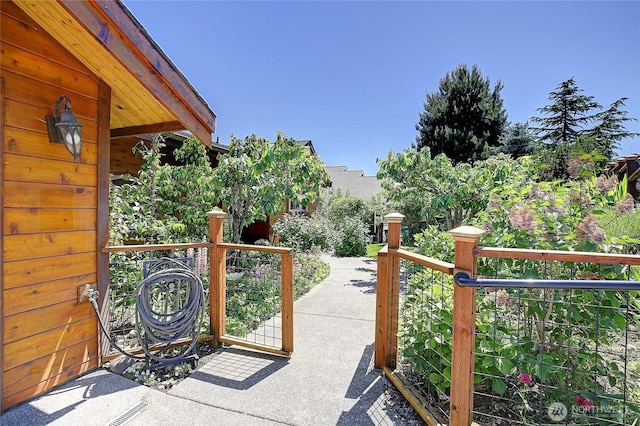 1051 Lightning Way, Camano Island, WA 98282 - view of patio featuring a gate
