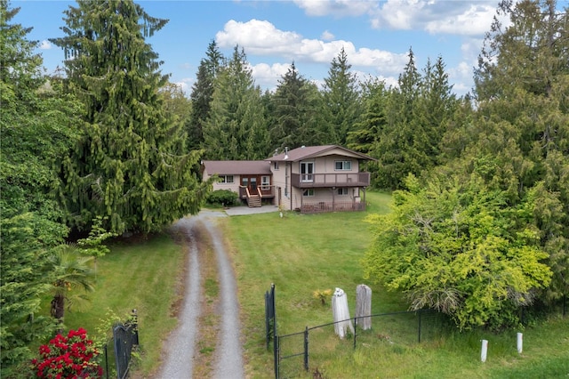 21410 161st Ave E, Graham, WA 98338 - view from above of property featuring a forest