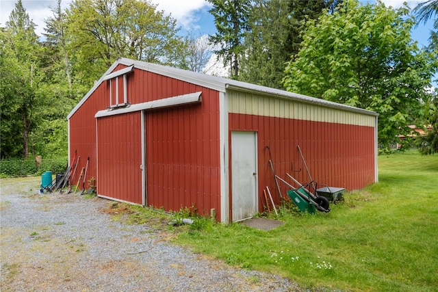 21410 161st Ave E, Graham, WA 98338 - view of pole building featuring a yard