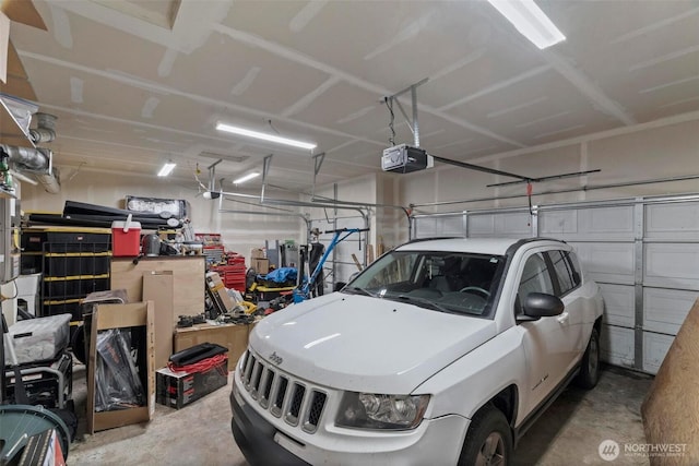17943 Clear Lake Blvd SE, Yelm, WA 98597 - garage featuring a garage door opener