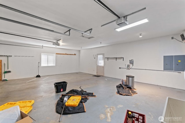 1809 Briarwood Pl, Wenatchee, WA 98802 - garage with electric panel and a garage door opener