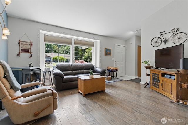 9264 Horizon Ln SE, Port Orchard, WA 98367 - living room featuring wood finished floors
