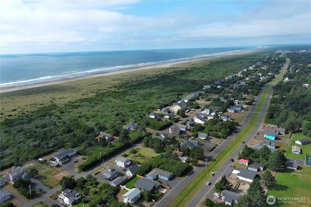 208 Taurus Blvd SW, Ocean Shores, WA 98569 - aerial view of property's location featuring expansive beach