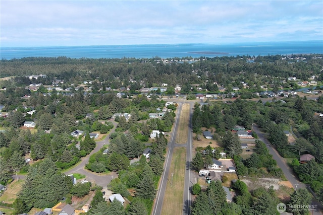208 Taurus Blvd SW, Ocean Shores, WA 98569 - aerial overview of property's location with a nearby body of water