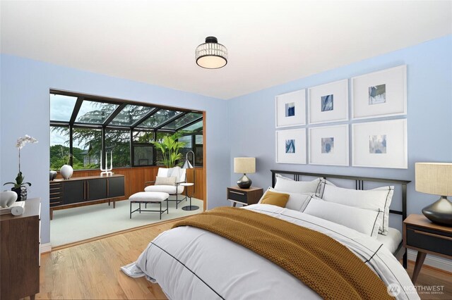 4245 Williams Ave W, Seattle, WA 98199 - bedroom with wood finished floors