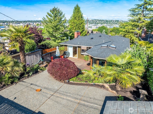 4245 Williams Ave W, Seattle, WA 98199 - view of front facade featuring a deck