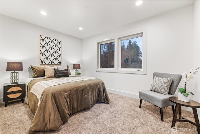 33025 129th Way SE, Auburn, WA 98092 - bedroom featuring carpet flooring, recessed lighting, and baseboards