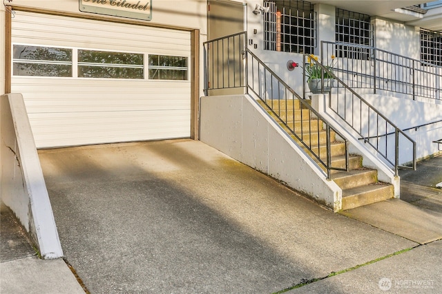 2040 13th Ave W Unit 13, Seattle, WA 98119 - stairway featuring speckled floor