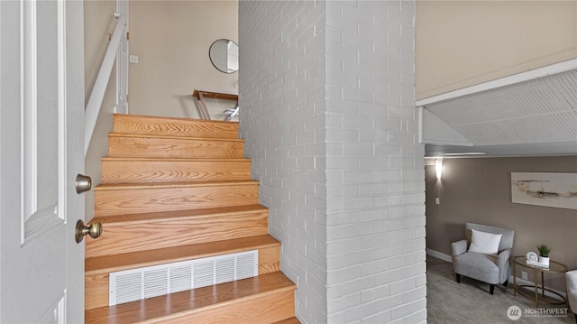 3953 153rd Ave SE, Bellevue, WA 98006 - stairs featuring carpet floors