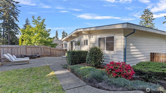 3953 153rd Ave SE, Bellevue, WA 98006 - view of home's exterior with a patio area